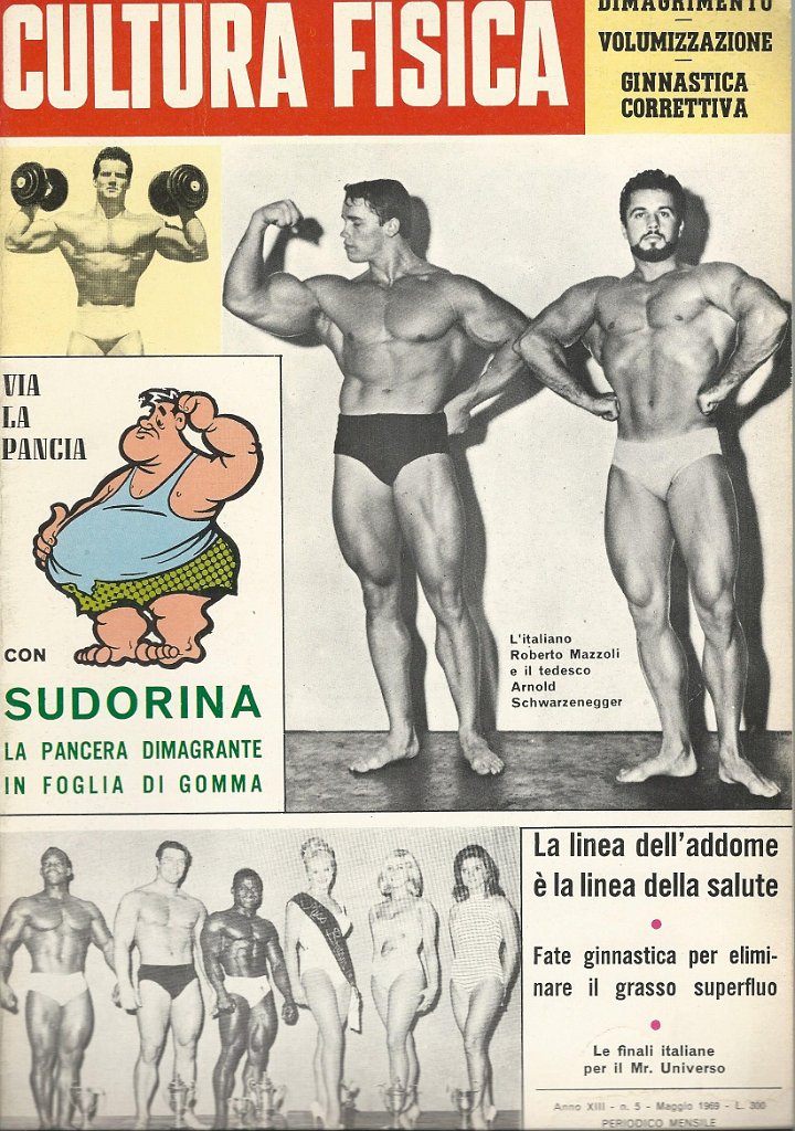Cover Cultura Fisica_Edition May  1969